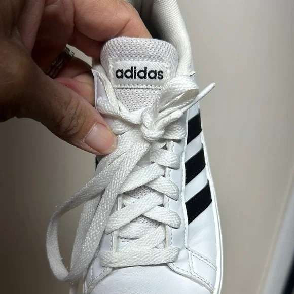 adidas Kids Sneakers - White and Black - Picture 11 of 13